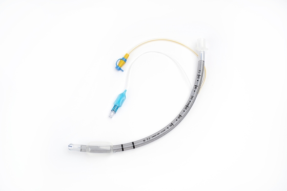 Vente à chaud Tubes endotrachéaux renforcés à manchette en PU jetables avec port suctin