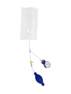 Un bon prix. Appareil médical Sac à infuser à pression facile à gonfler avec jauge de pression 1000 ml en ligne
