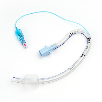 Tubes endotrachéales orales/nausales préformées chirurgicales médicales avec ou sans manchette à haut volume / basse pression