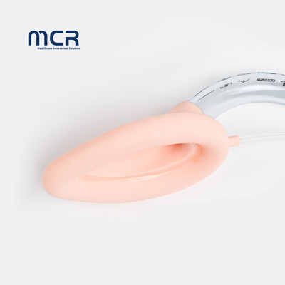 Masque respiratoire jetable en PVC et en silicone avec CE et ISO utilisé pour la chirurgie d'anesthésie générale