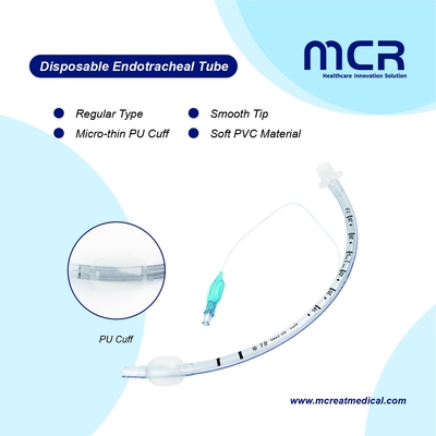 Tubes endotrachéales médicales stériles pour toutes les tailles avec CE ISO