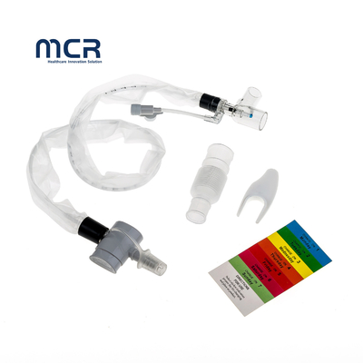 Catéters de suction fermé de type simple et durable avec vanne à sens unique
