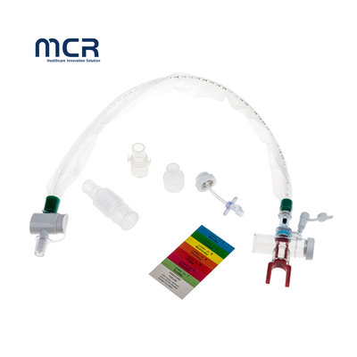 Un bon prix. Catéteur de suction fermé de trachéostomie T-Pc avec capacité de rinçage automatique en ligne
