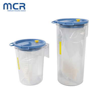 Système de sacs à aspiration recyclables médicaux correspondant à la canette d'aspiration dure graduée
