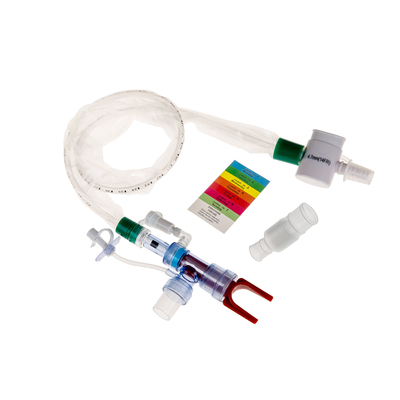Un bon prix. Catéthère d'aspiration fermé à L-piece jetable 72H à double coude pivotant 14FR en ligne