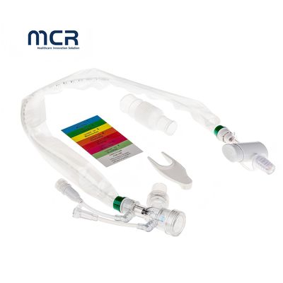 Un bon prix. Catéter de suction fermé 24 heures avec connecteurs à double pivotement Manche protectrice en PU pour respiration continue en ligne