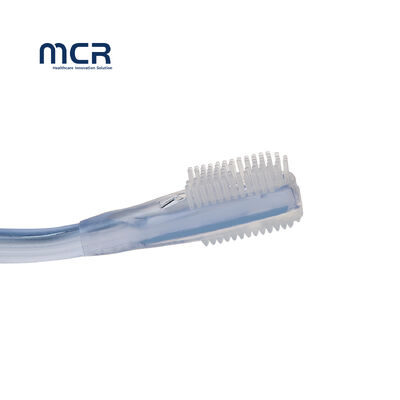 Brosse à dents à aspiration médicale jetable avec matériau sans latex pour un nettoyage de la bouche facile